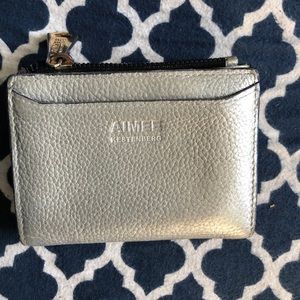 Aimee Kestenberg leather zip wallet
